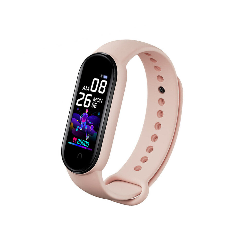 Full-screen Screen Intelligent Sports Running Heart Rate Pedometer M5 Bluetooth Multifunctional Male and Female Couples