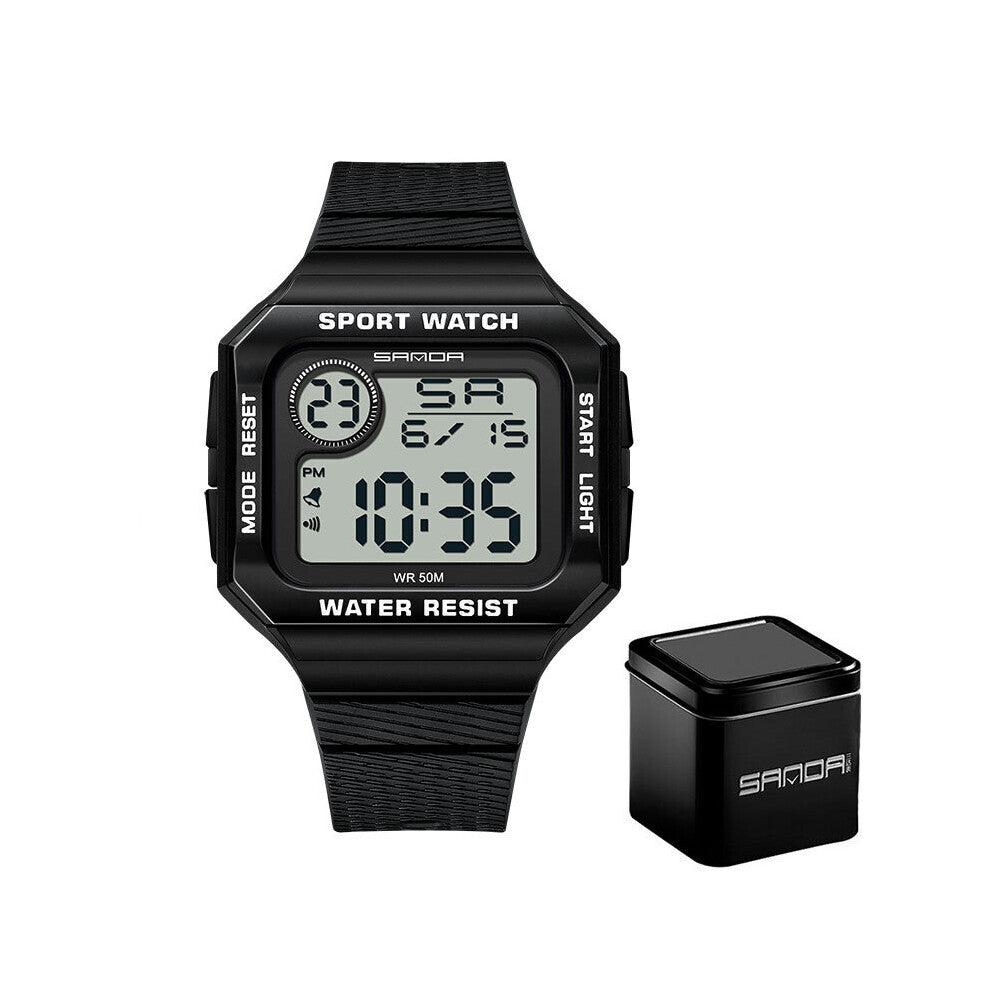 Electronic Watches Men's Digital Stopwatches Waterproof Date Wristwatches Man Outdoor Sports Watch For Male Clock