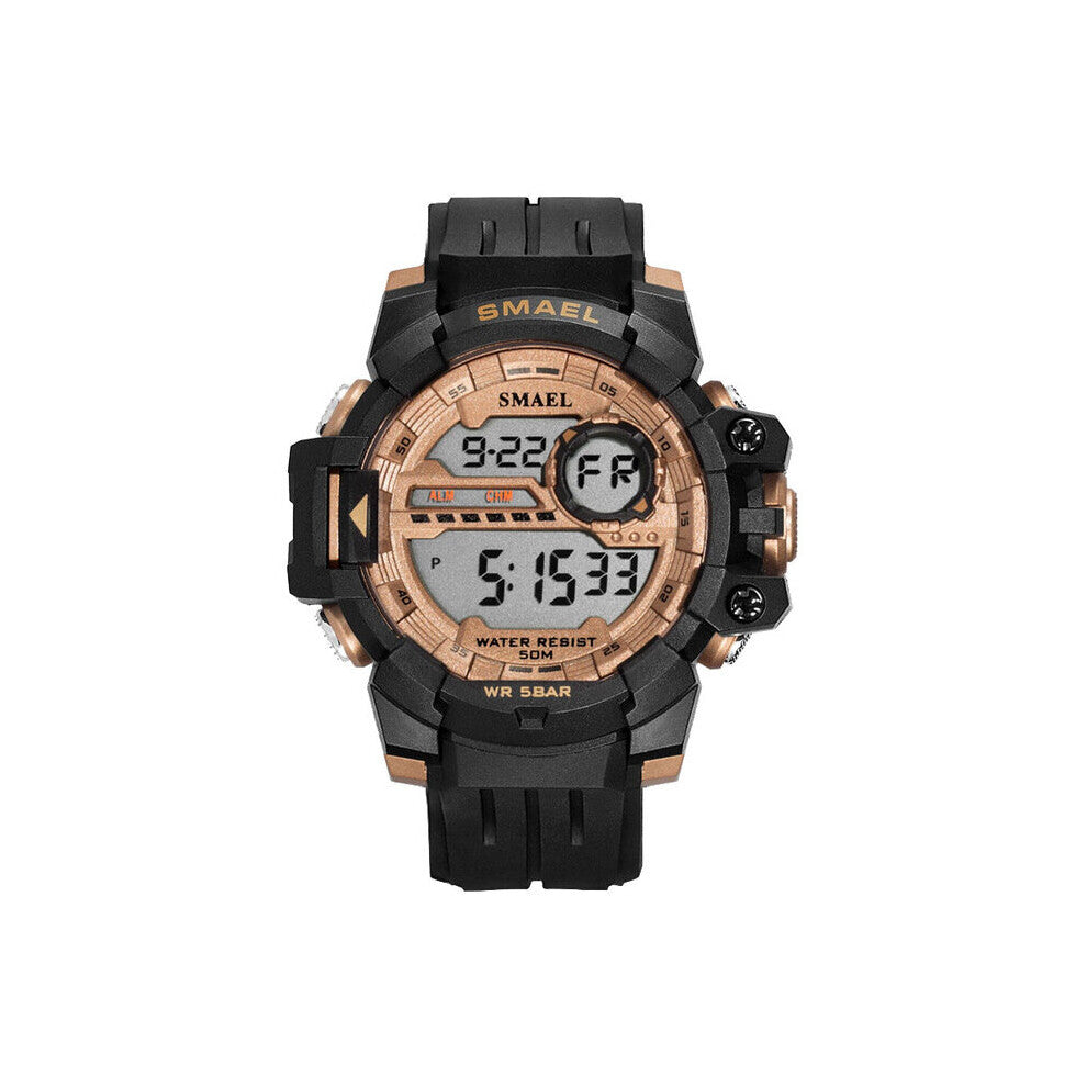 Mens Sports Watches Digital LED Military Watch Men Casual Electronics Wristwatches Clock Male