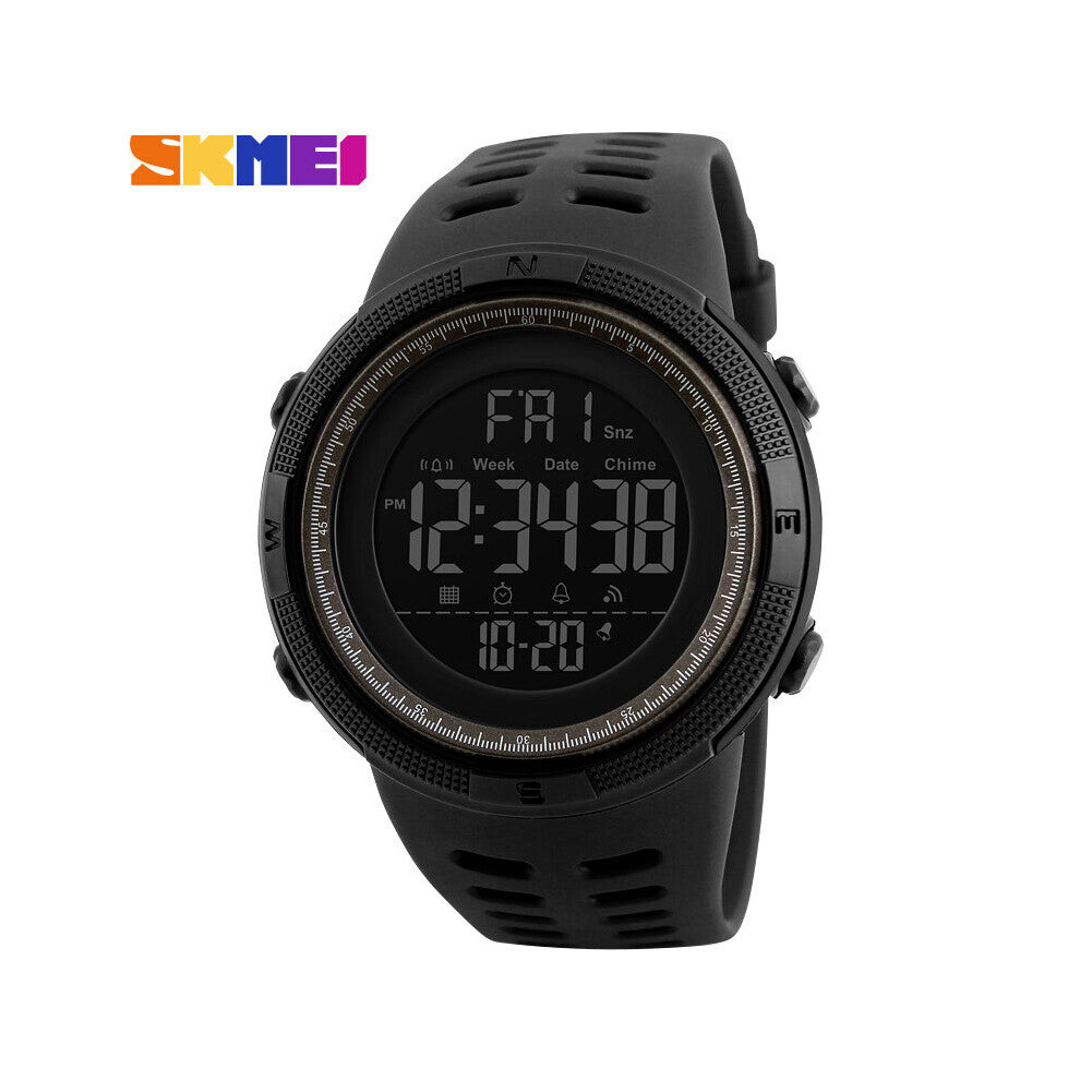 Men Watches Sports Countdown Double Time Watch Alarm Chrono Digital Wristwatches Man Clock Waterproof Relogio Masculino