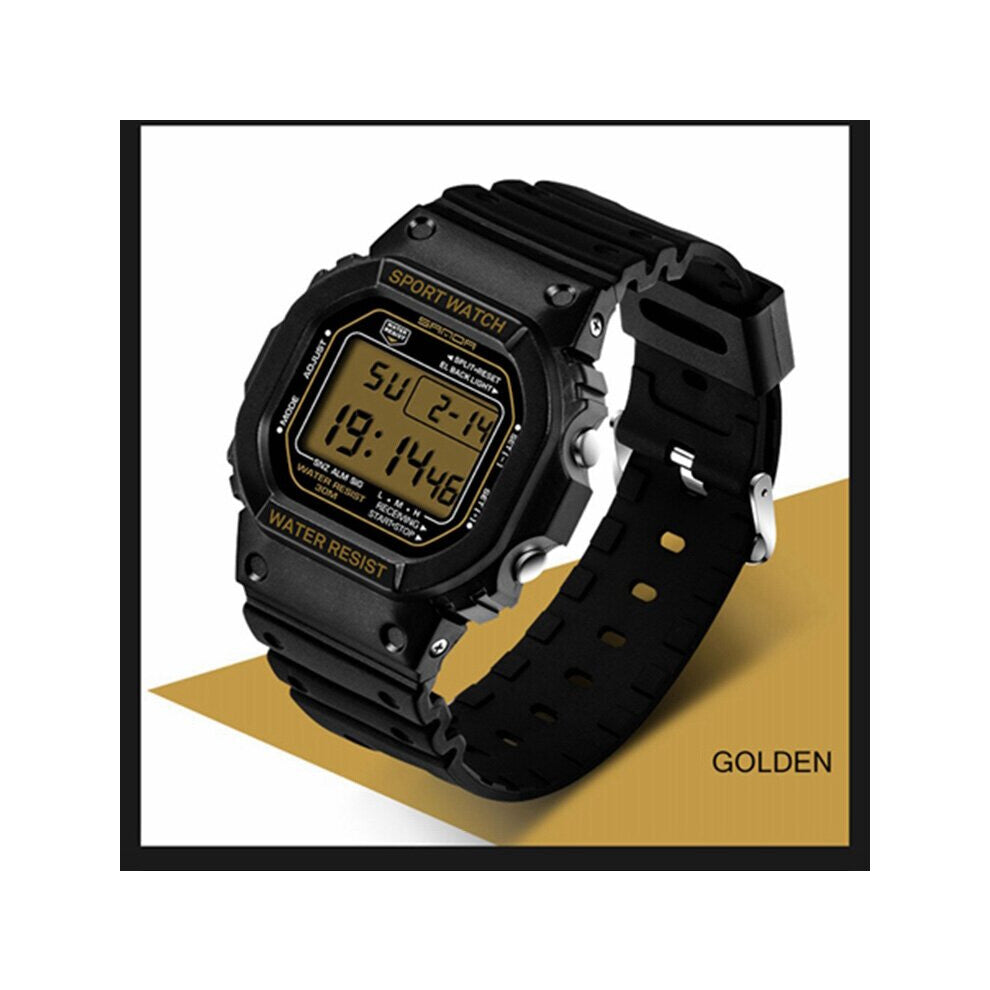 Sanda Top Professional Sports Watch Men Women Waterproof Military Watches Shock Men's Retro Analog Quartz Digital