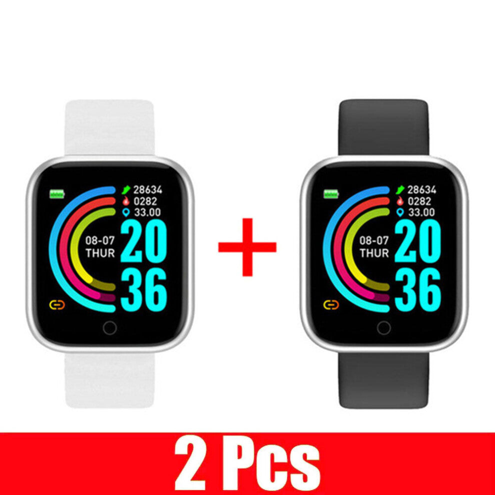 Smart Digital Watch Men Women Heart Rate Blood Pressure Blood Oxygen Sleep Monitoring Electronic Clock Children's Wristwatches