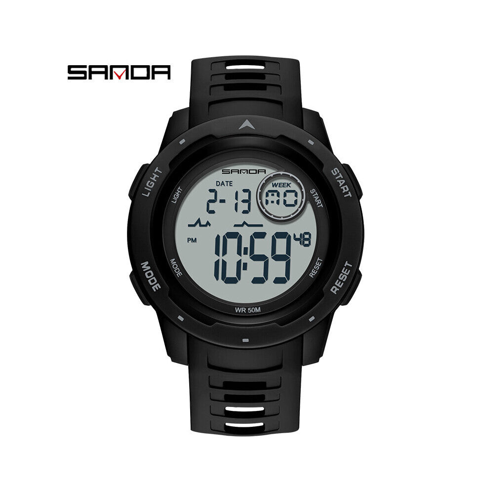 Outdoor Sports Watch Men Waterproof Alarm Military Watch LED Electronic Analog Digital Watches Relogio Masculino