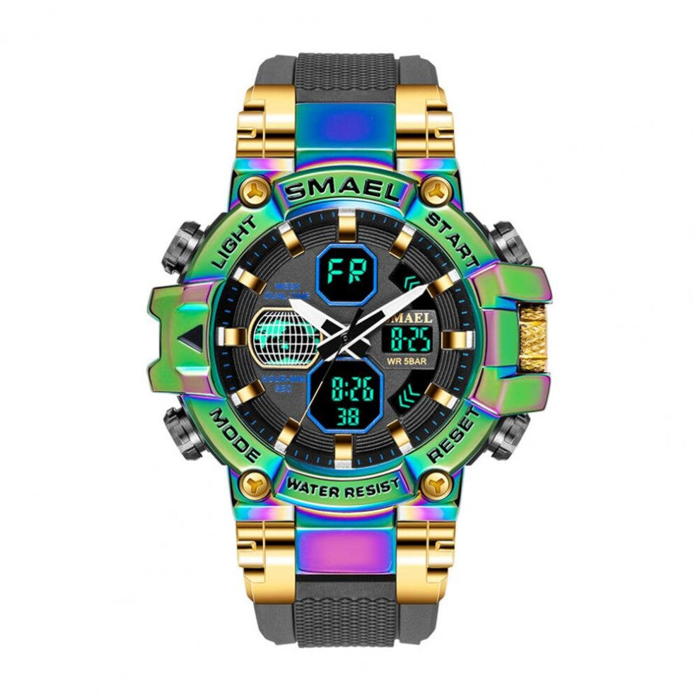 Wrist Watch Alloy Fine Workmanship Men Digital Watch for Sports Digital Watch Electronic Watch