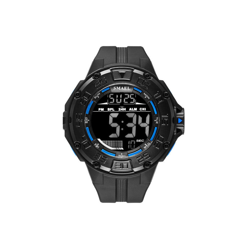 1543 Men Leisure Sports Watches Wristwatches Waterproof Military Movement Gift Electronic Back Light Masculino