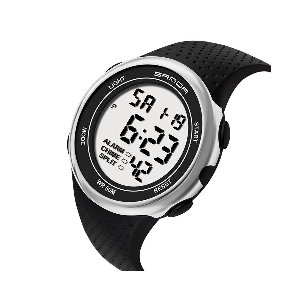 SANDA Mens Digital Watches Sports Chronos Life Waterproof Digital Wirstwatch for Men Military Clock Montre Homme