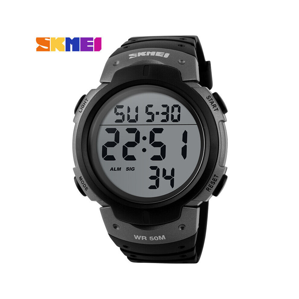 Men Sports Watches Swim 50m Waterproof Digital LED Military Watch Clock Male Electronics Wristwatches Reloj Hombre