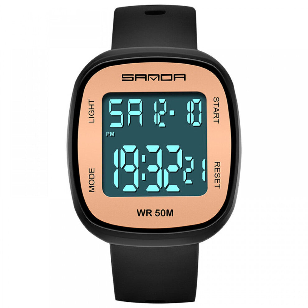 Sanda Watch Top Men's Watches Digital Multifunction Electronic Sports Men Outdoor Waterproof Wristwatch