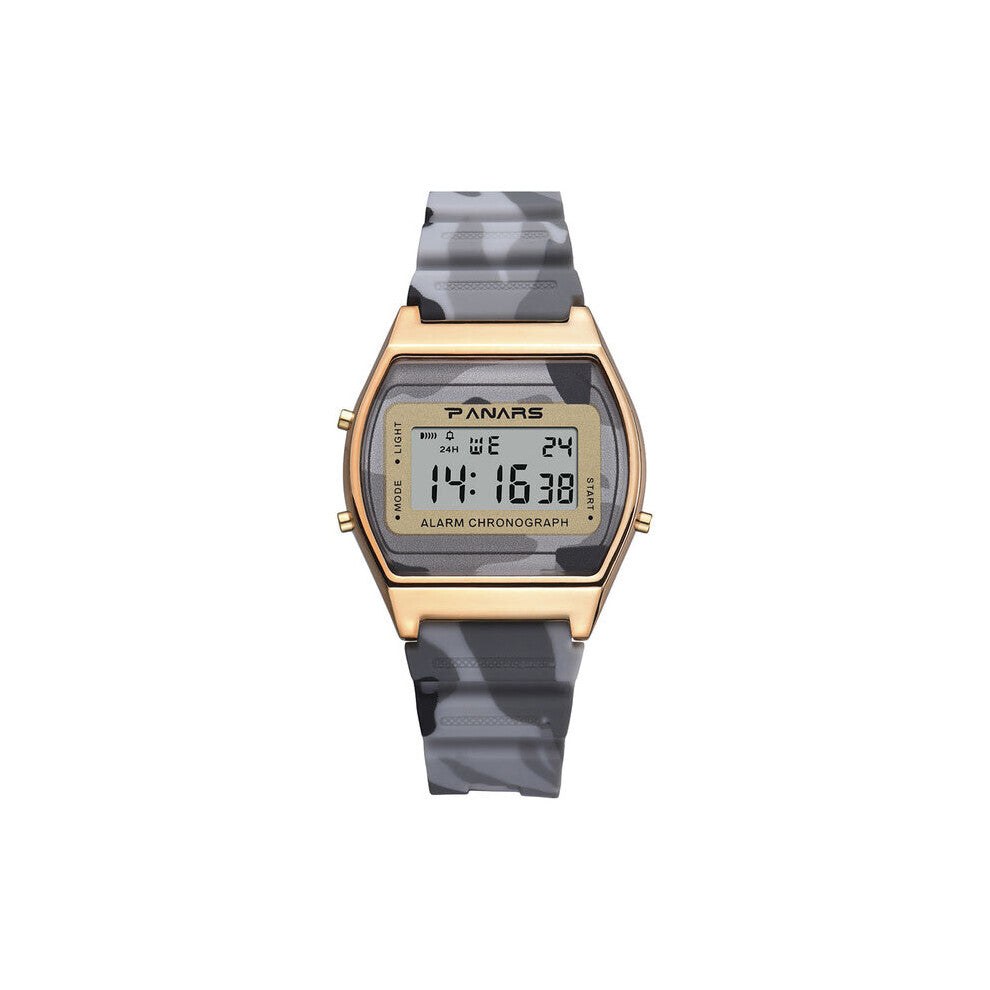 Men?s Digital Watches Outdoor Sports LED Choronograph Alarm Clock Week Display Wrist Watch Waterproof Relogio Masculino