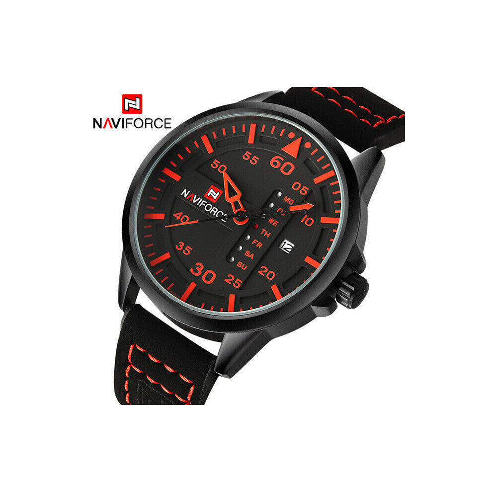 Men Army Military Watches Men's Quartz Date Clock Man Leather Strap Sports Wrist Watch Relogio Masculino