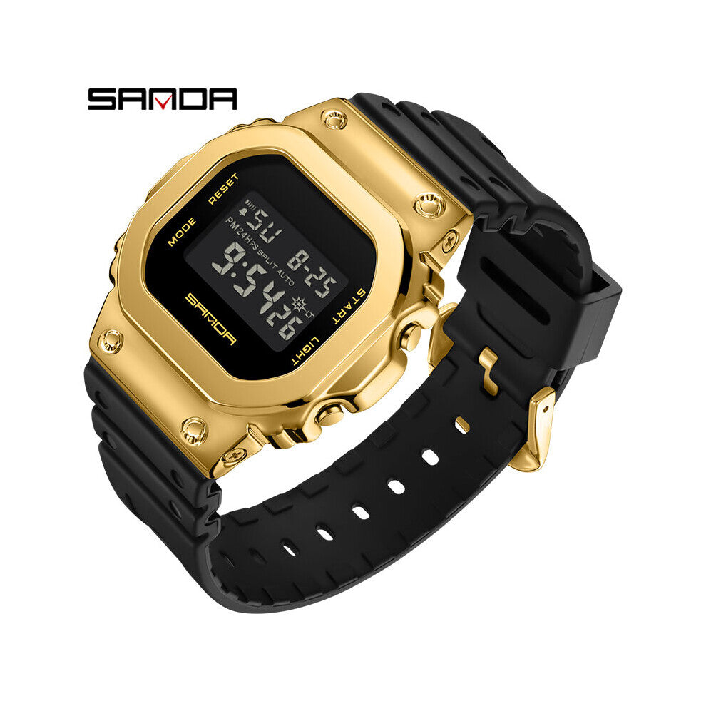 Sports Electronic Watch Men And Women Square Junior High School High School Students LED Digital Watch