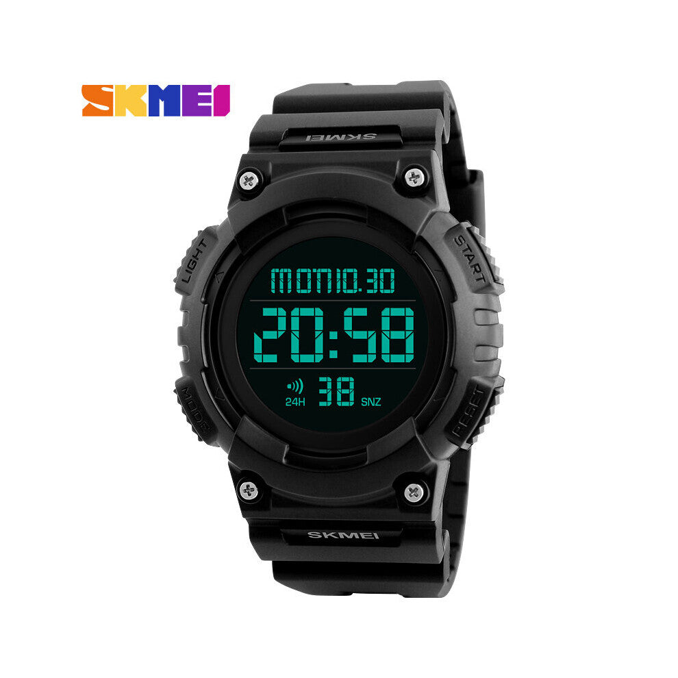 LED Digital Watch Men Countdown Sports Watches Men Double Time Chronograph Military Wristwatch Waterproof