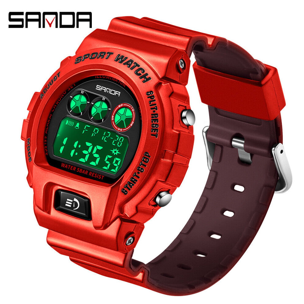 G Style Outdoor Mens Personalized Sports Watches Waterproof Multifunctional Luminous Digital Wristwatches