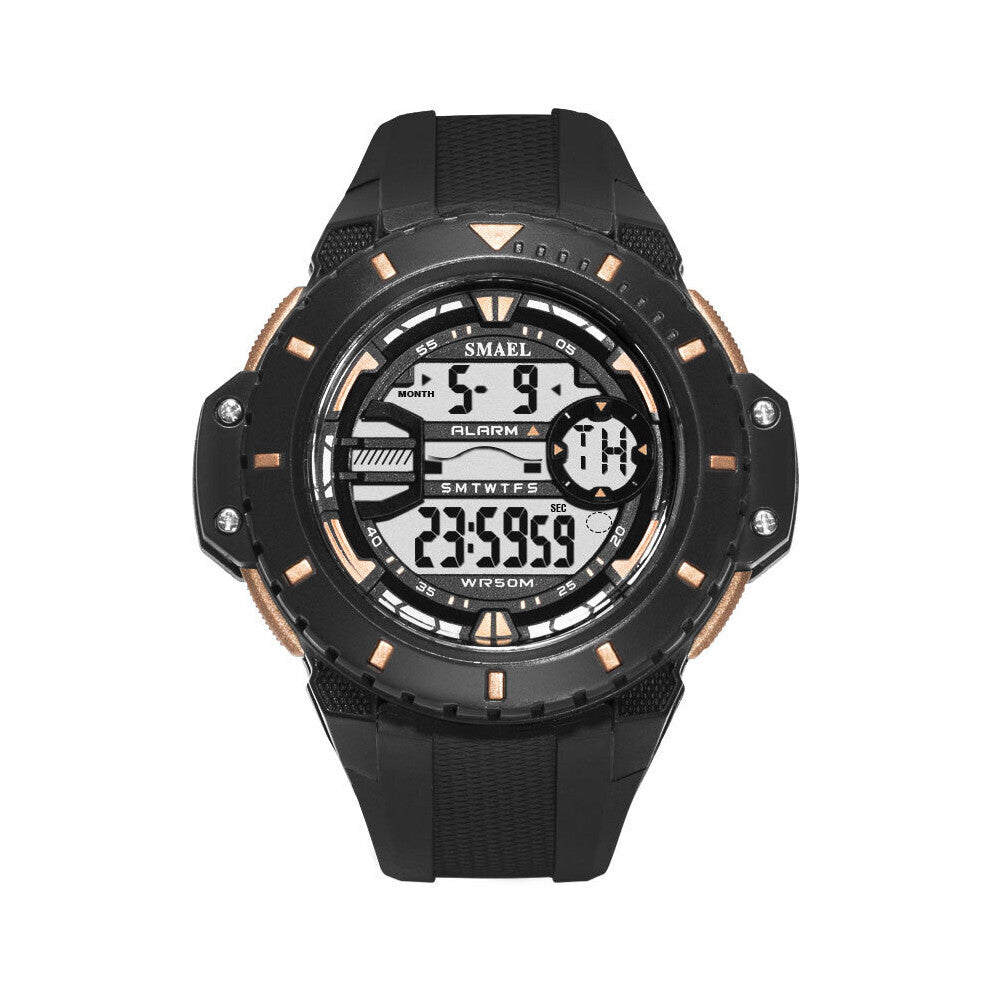 Outdoor Leisure Digital Watch Men's Sports Watches LED Display Army Military Wristwatches Male