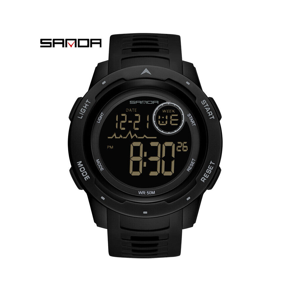 Top Sports Men Watches Countdown Waterproof LED Digital Watch Man Military Wristwatch Relogio Masculino