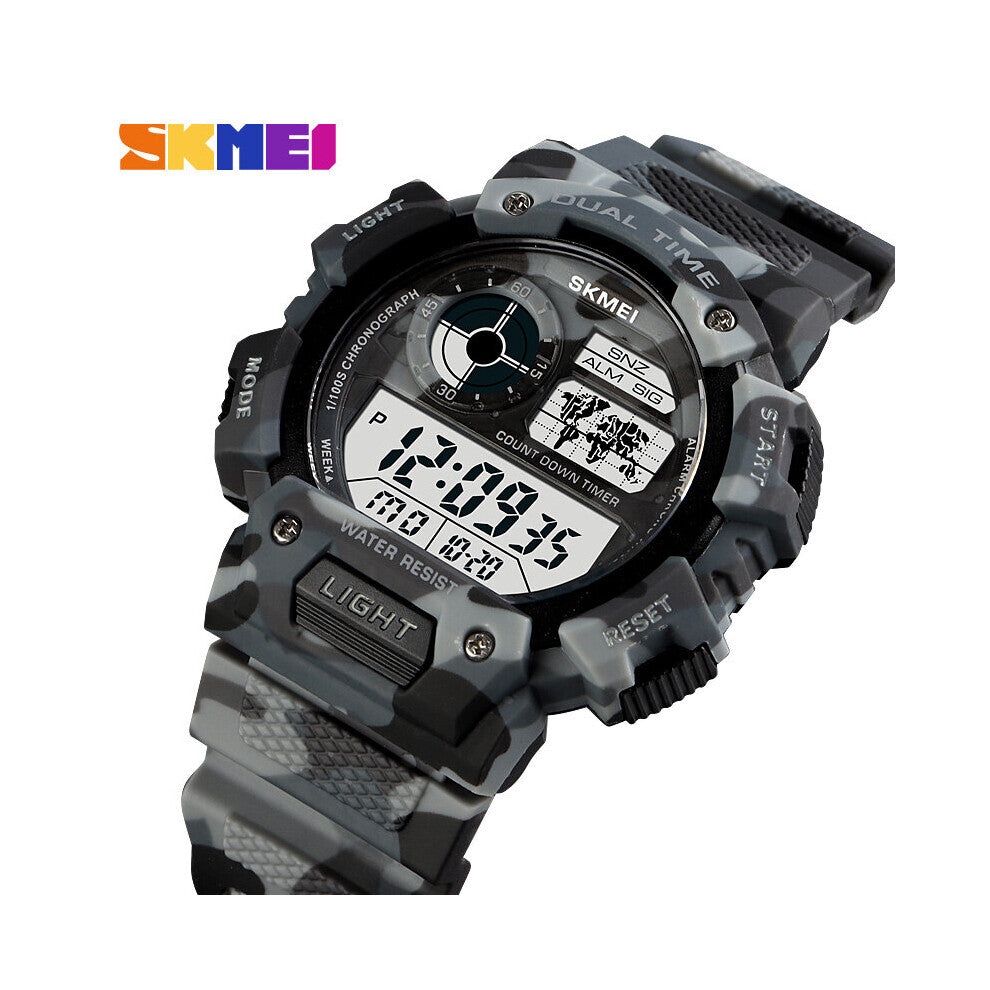 Sports Watches For Men Chronos Countdown Men's Watch Waterproof LED Digital Watch Man Electronic Clock Relogio Masculino