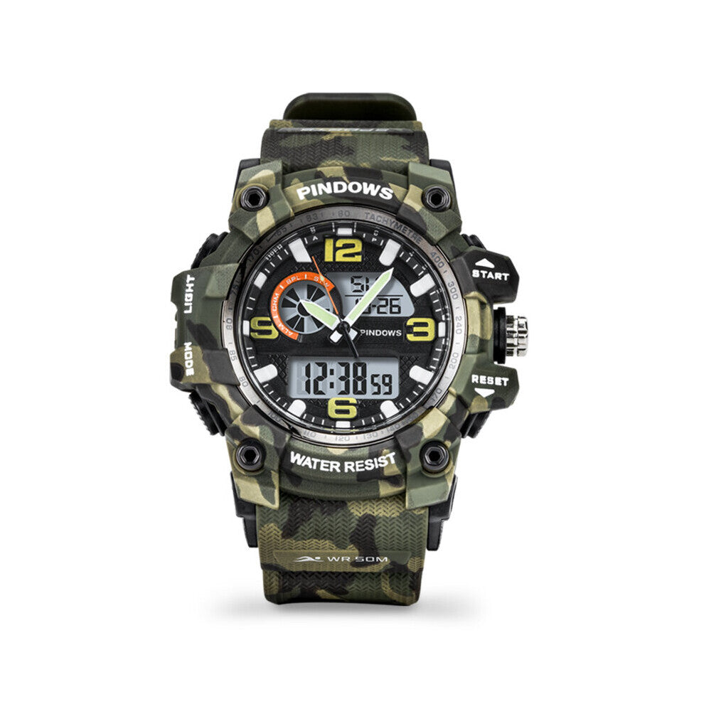 Spring Military Forces Waterproof Man Sports Watch Function Outdoor Sports Students Luminous The Calendar Watches