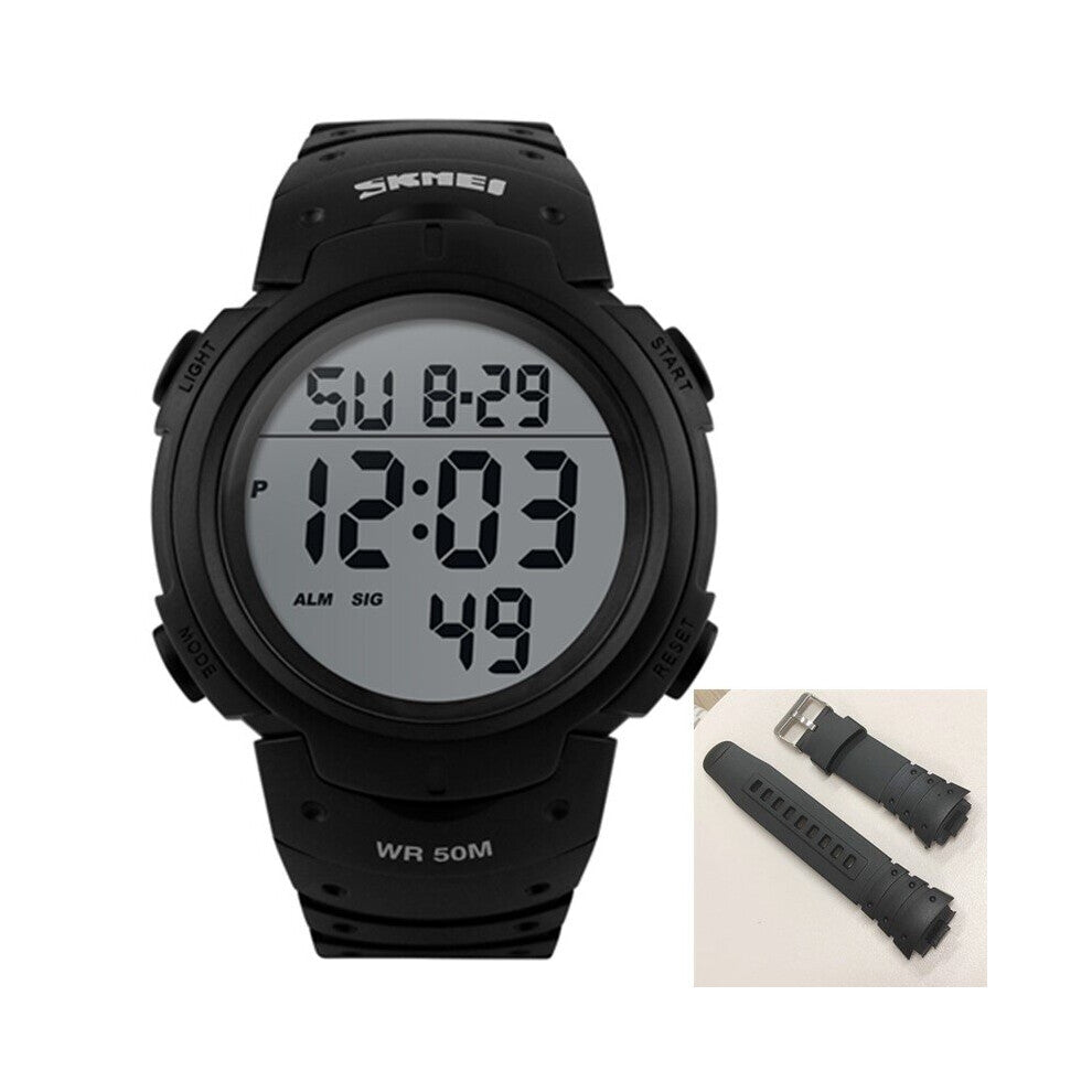 Big Digital Sports Mens Watches Multifunction Alarm Chrono LED Waterproof Clock Male Reloj Hombre Relogio