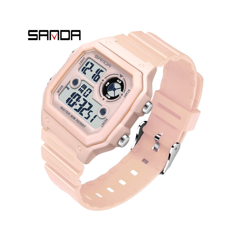 Top Sports Watch Men 5ATM Waterproof Military Style Watches Digital Display Clock Relogio Masculino