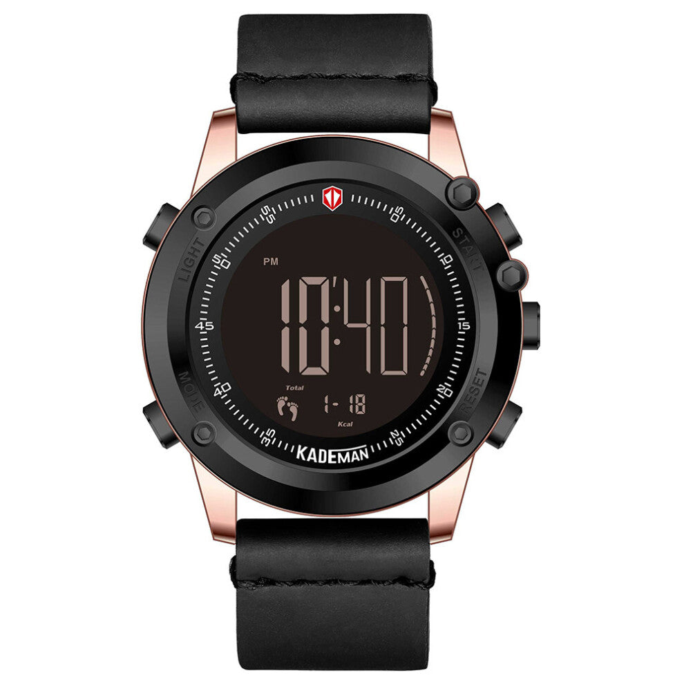 Top Mens Watch Waterproof Pedometer Wristwatch Male Electronic Clock Sports Watch for Men Relogio Masculino