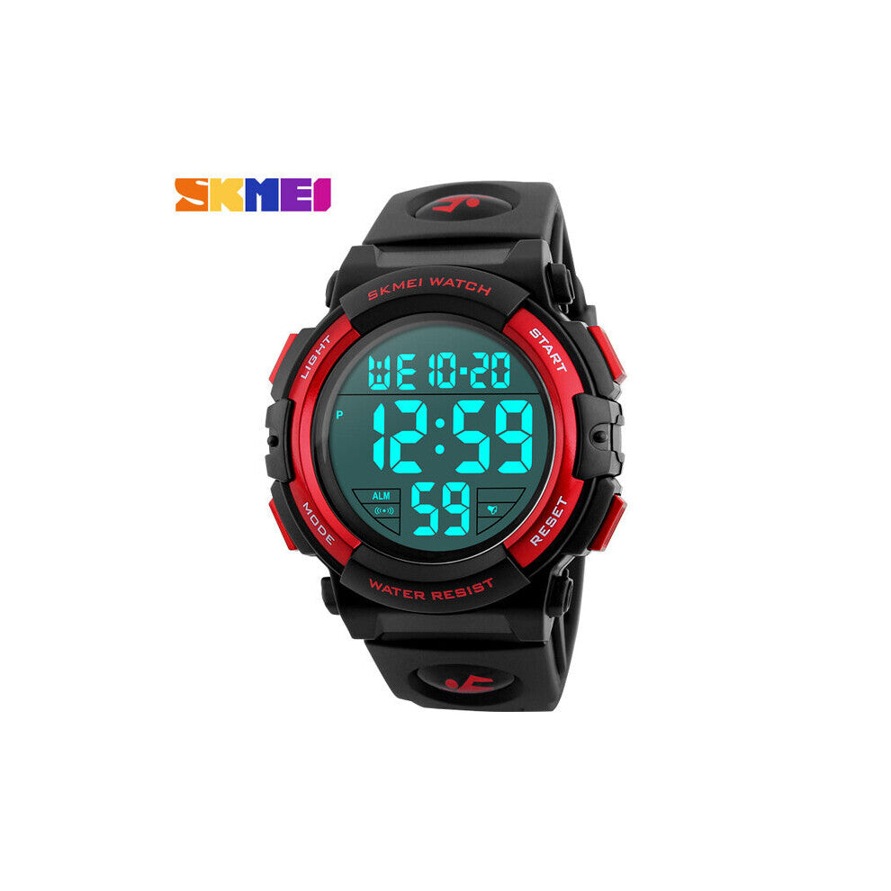 S SHOCK Mens Sports Watches Digital LED Military Watch Clock Men Casual Electronics Wristwatches 1258