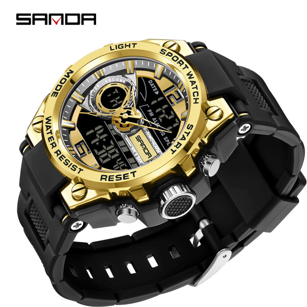Sports 50M Waterproof Military Watches Men Stopwatch Clock Chrono Digital LED Wristwatches Relogio Masculino reloj