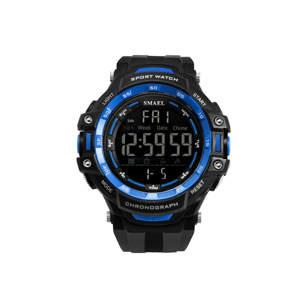 1350B Men Leisure Sports Watches Wristwatches Waterproof Military Movement Gift Electronic Back Light Masculino