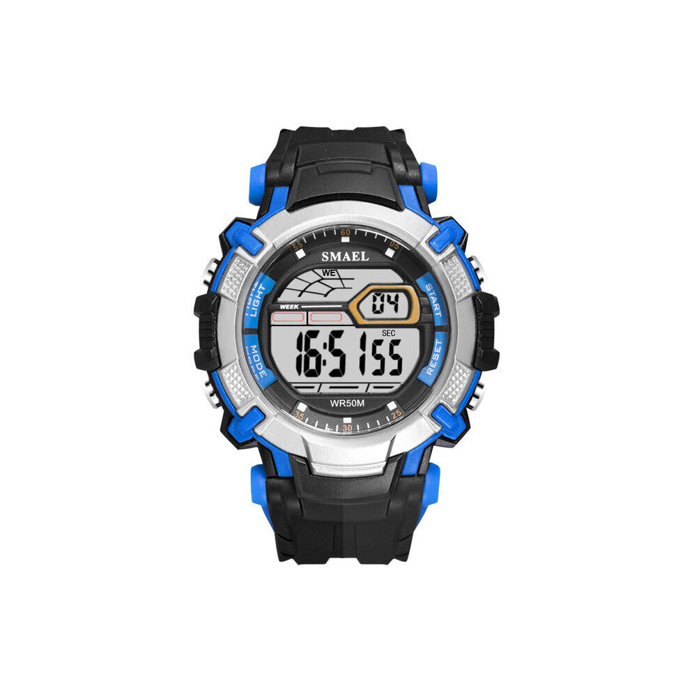 1620 Men Leisure Sports Watches Wristwatches Waterproof Military Movement Gift Electronic Back Light Masculino