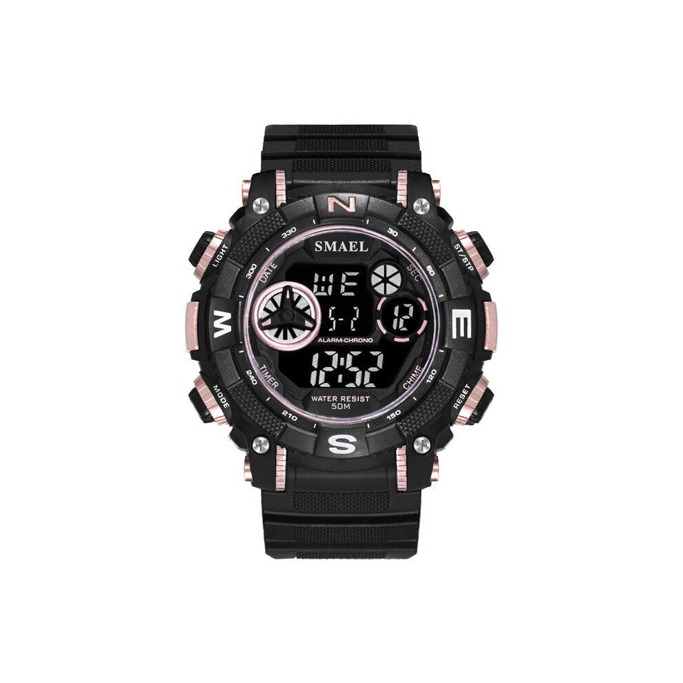 1317 Men Leisure Sports Watches Waterproof Military Gift Electronic Back Light Masculino Multifunctional Alarm