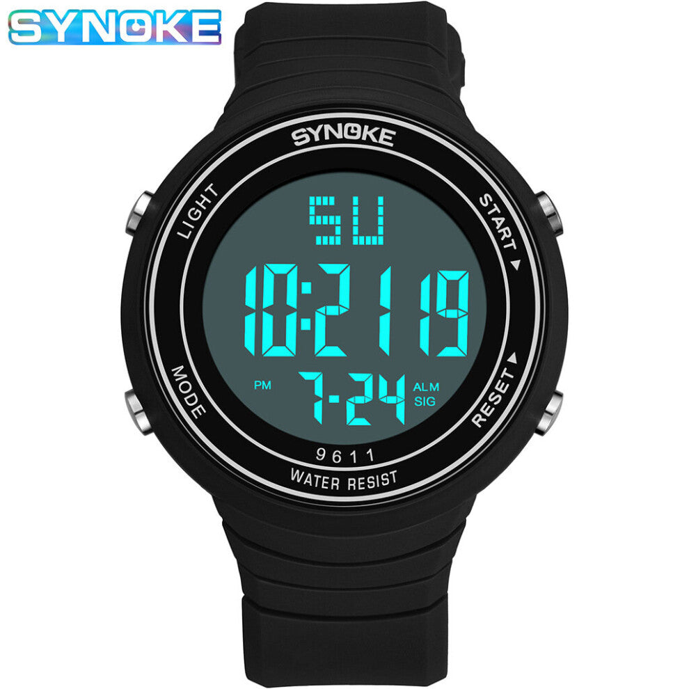 Waterproof 30M Product Men Watch Electronic Watch Sports Multifunctional Large Screen Men's Watch Students