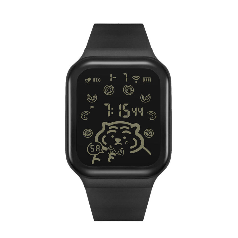 SHIYUNMEN Multifunctional Children Sports Electronic Watch Men Waterproof Luminous Student Cartoon Detachable Strap Watch