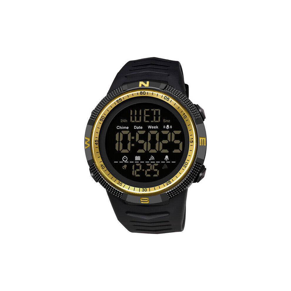 SANDA Military Men's Watches 50M Waterproof Sports Watch for Male LED Electronic Wristwatches Relogio Masculino 6014