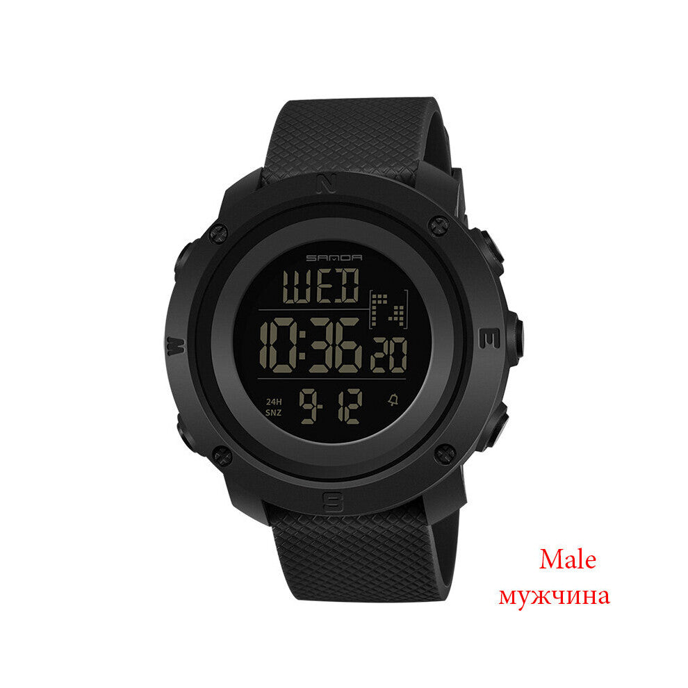 SANDA Sport Watche Men Relogio Masculino LED Digital Diving Swimming Reloj Hombre Sumergible Wristwatch 361