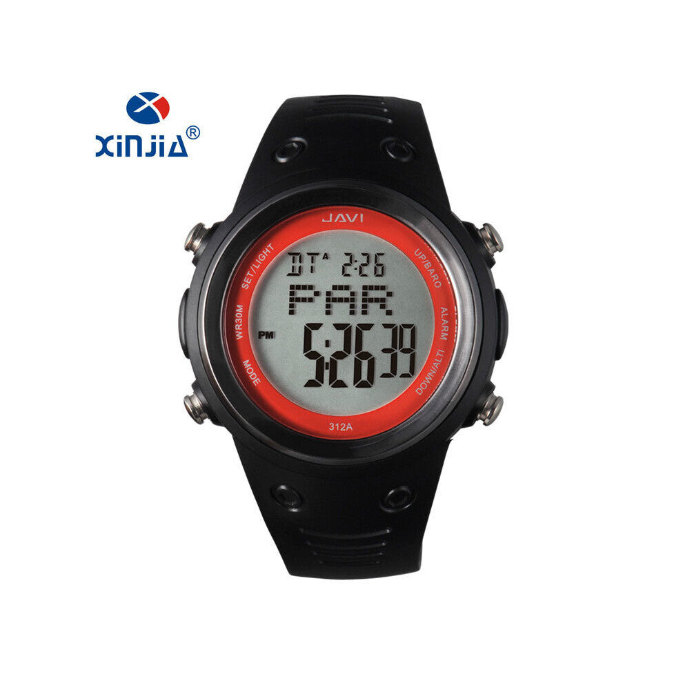 Mens Sports Watches Outdoor Digital Watch Casual Altimeter Countdown Pressure Thermometer Wristwatch Shock