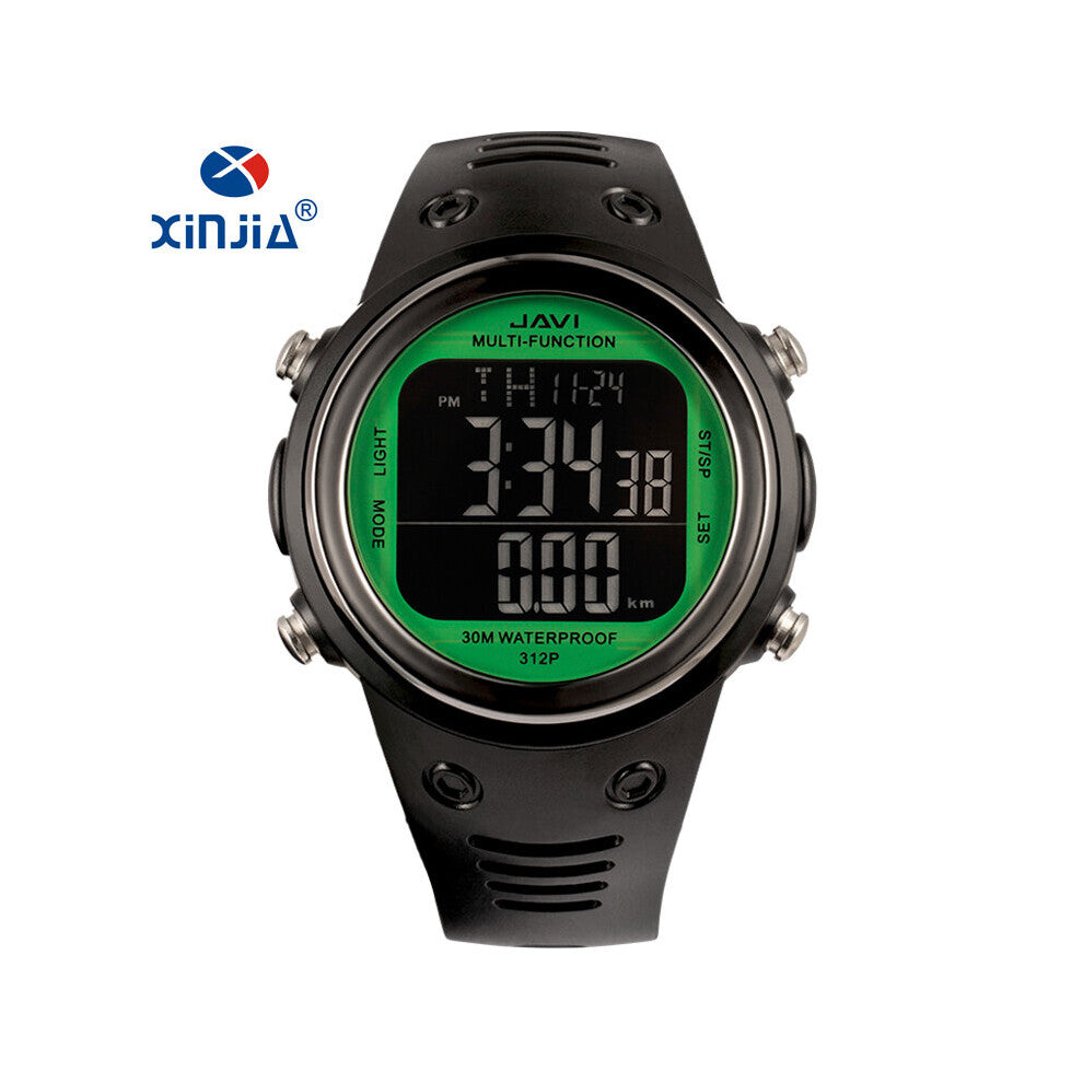 Casual Men Women Sports Pedometer Watches Calorie Outdoor Running Fitness Waterproof 30M Digital Swimming