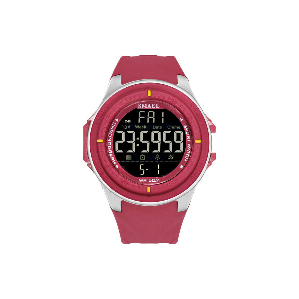 Men Sports Watches Digital LED Big Dial Chronograph Men's Casual Electronics Wristwatches Man Military Clock