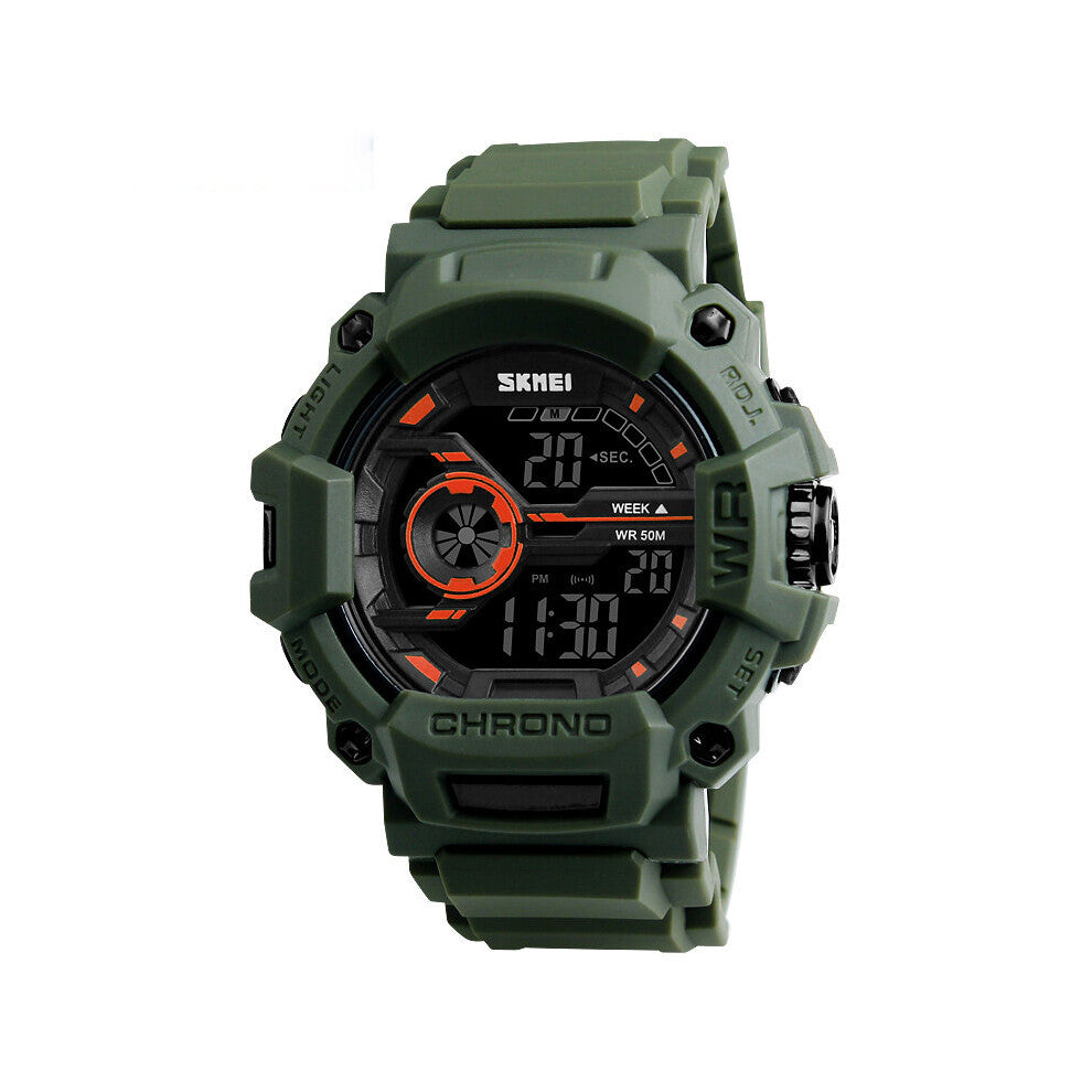 Sports Electronic Watch Waterproof Personality Creative Explosion Models Men's Watches Large Volume And Excellent