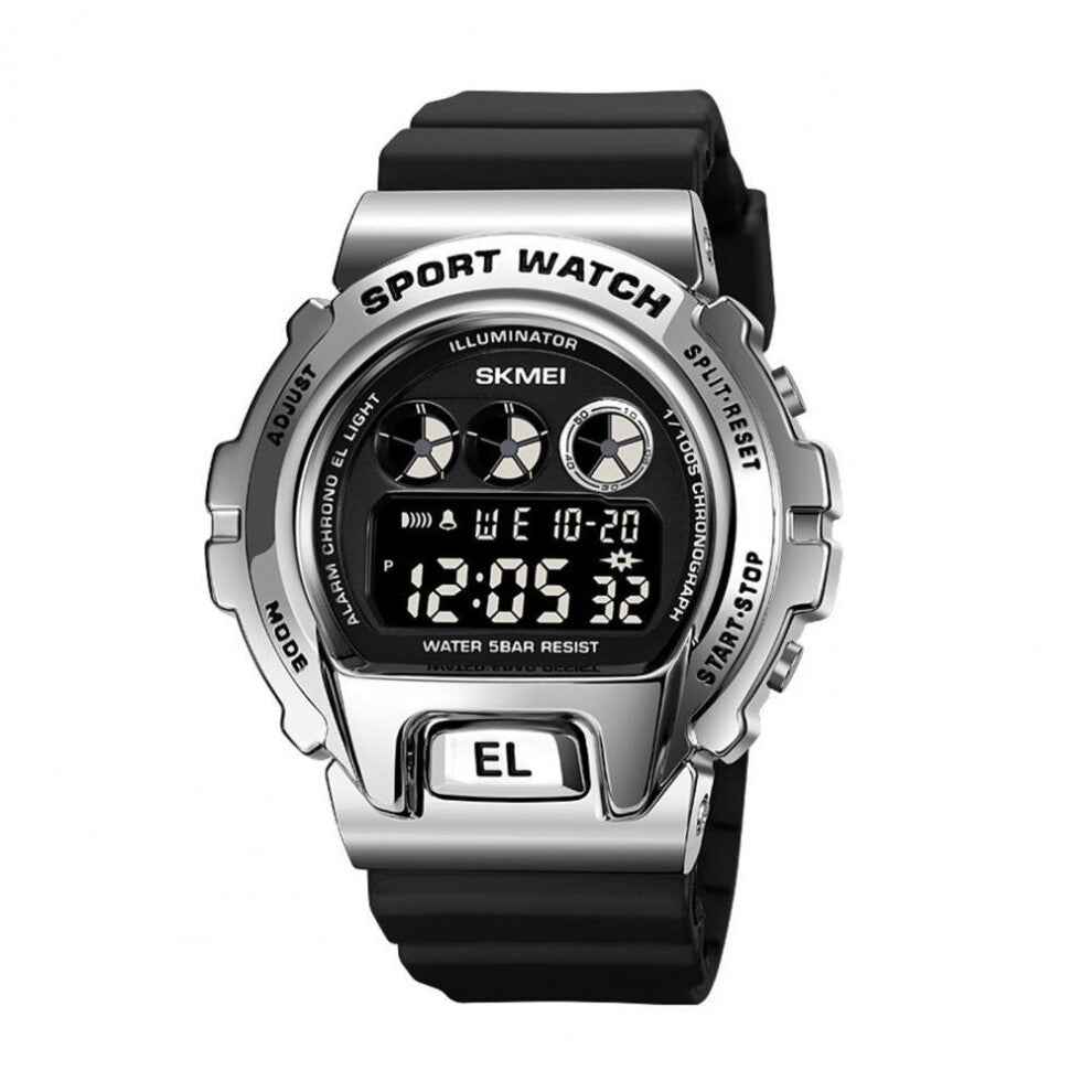 Electronic Watch Helpful 12-24 Hours System Stopwatch Large Display Wrist Watch for Teens Sports Watch Electronic Watch