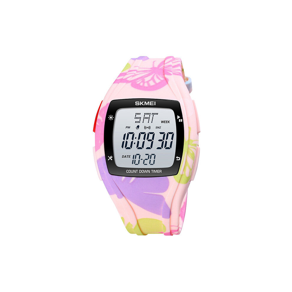 Men Electronic Led Display Watch Outdoor Sports Watches For Men&Women Countdown Waterproof 50M Alarm Clock Relogio