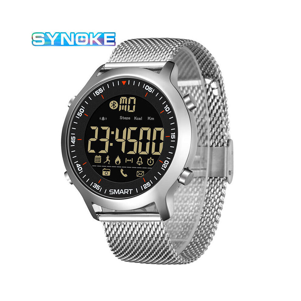 Arrival Smart Sports Watch Men 3D Pedometer Wrist Watch Mens Diving Water Resistant Watches Alarm Clock 8115