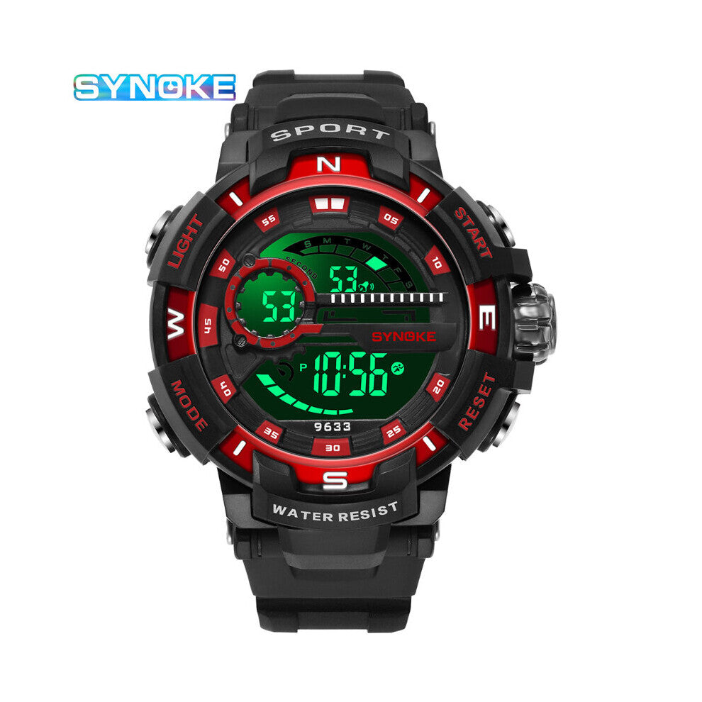 Waterproof Watch Men Electronic Wristwatch Clock Students Sports Is Versatile Electronic Watch Luminous