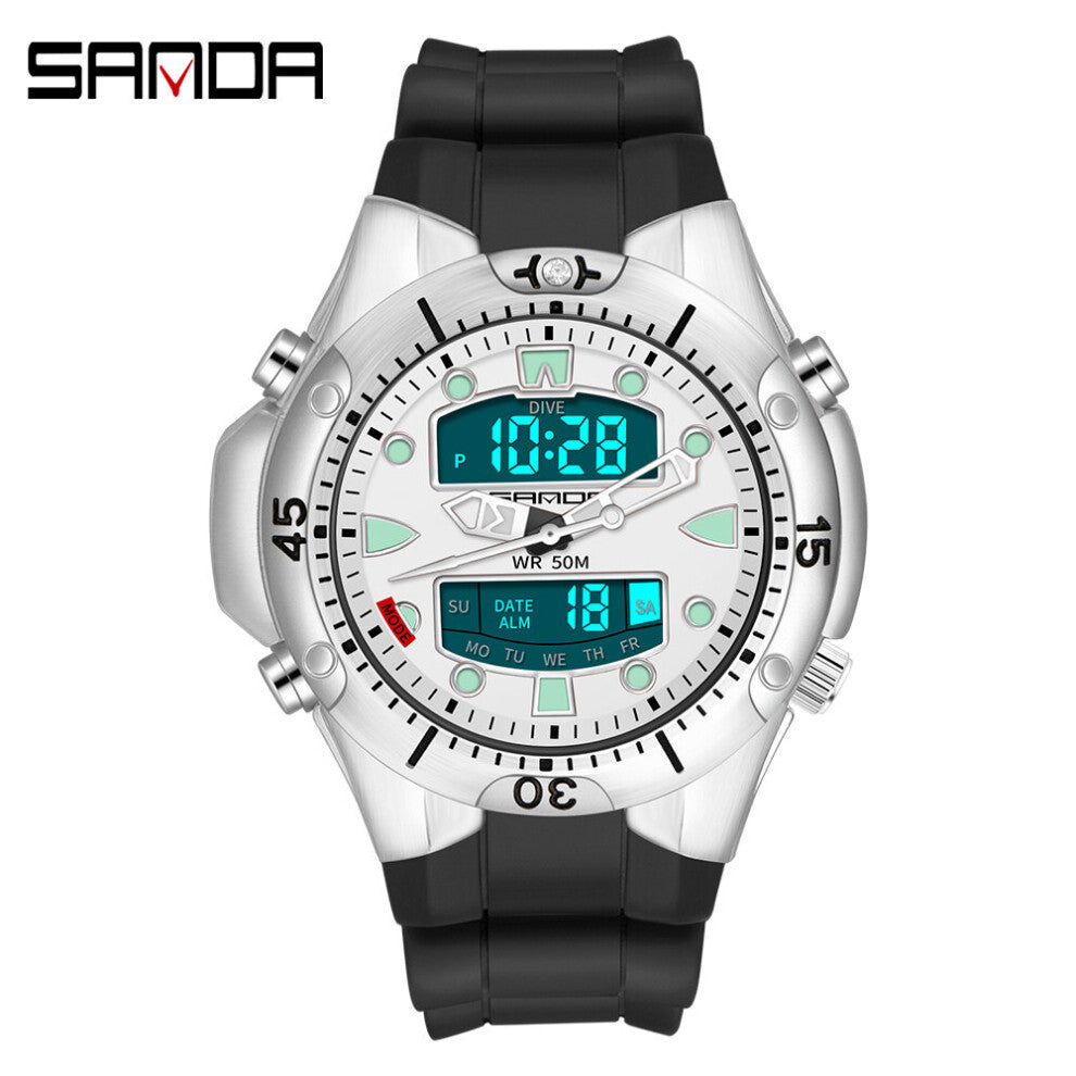 sports multifunctional electronic watch outdoor waterproof watch Boys and girls school watch