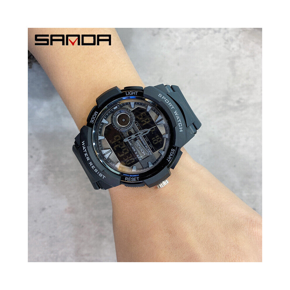 SAND sports watch multi-function electronic watch luminous, alarm,24 hour indication, week display