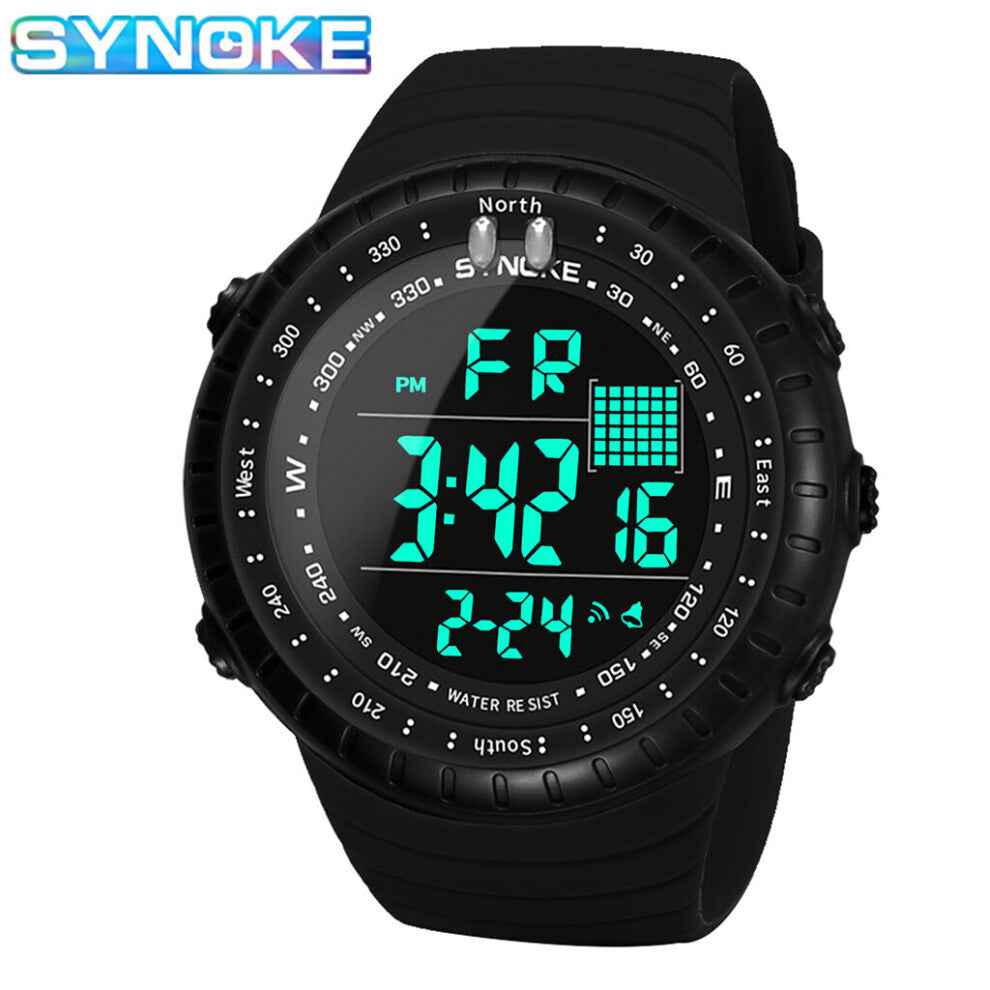Dial Multifunction Men Watch Waterproof Uxury Woman and Men Electronics Watchs Galaxy Luminous High School Student