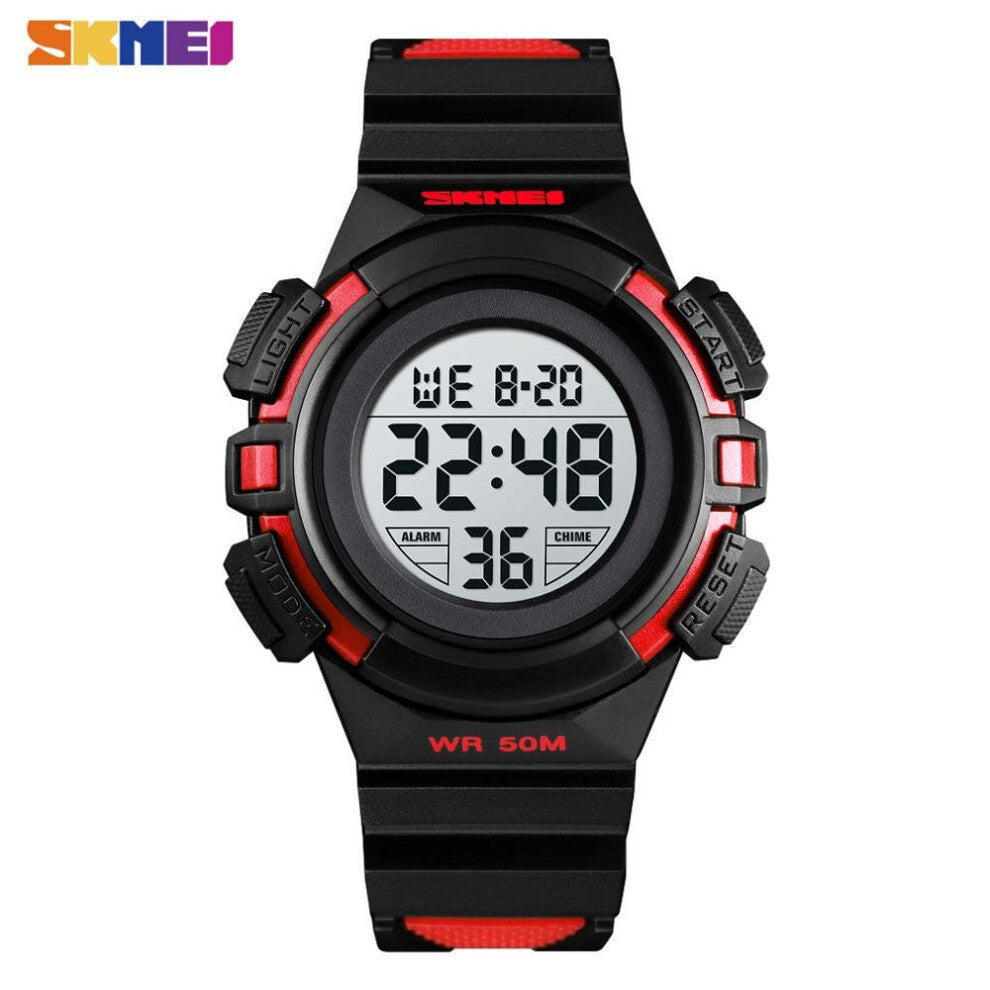 Kids Watches Sport Waterproof PU Leather Colorful Display Children Wristwatch 12-24 Hour Boy Clock relogio infantil