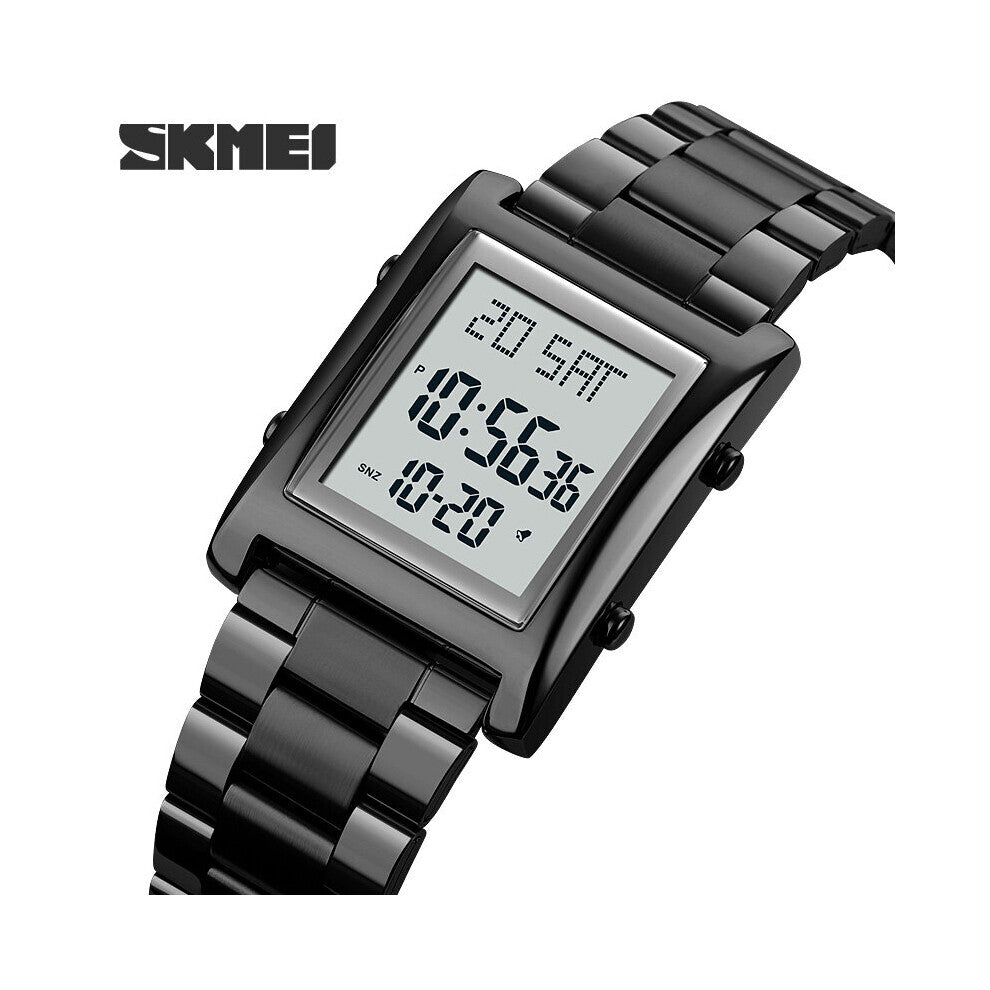 Mens Digital Watches Top Men Sport Waterproof Wristwatch Chronograph Stainless Steel Electronics Watch Male Clock
