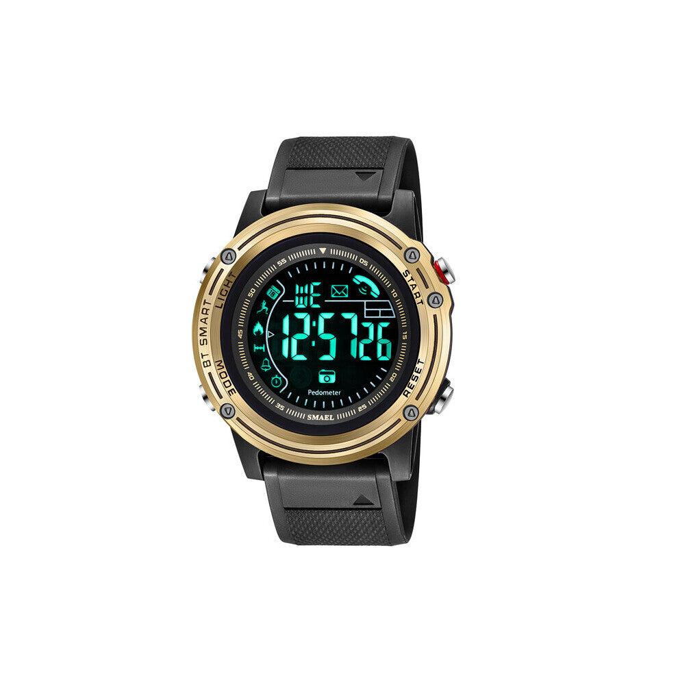 SMAEL 8041 Bluetooth Electronic Sports Watch Running Countdown Calorimeter Step Mens Multifunctional Luminous Relogio Masculino