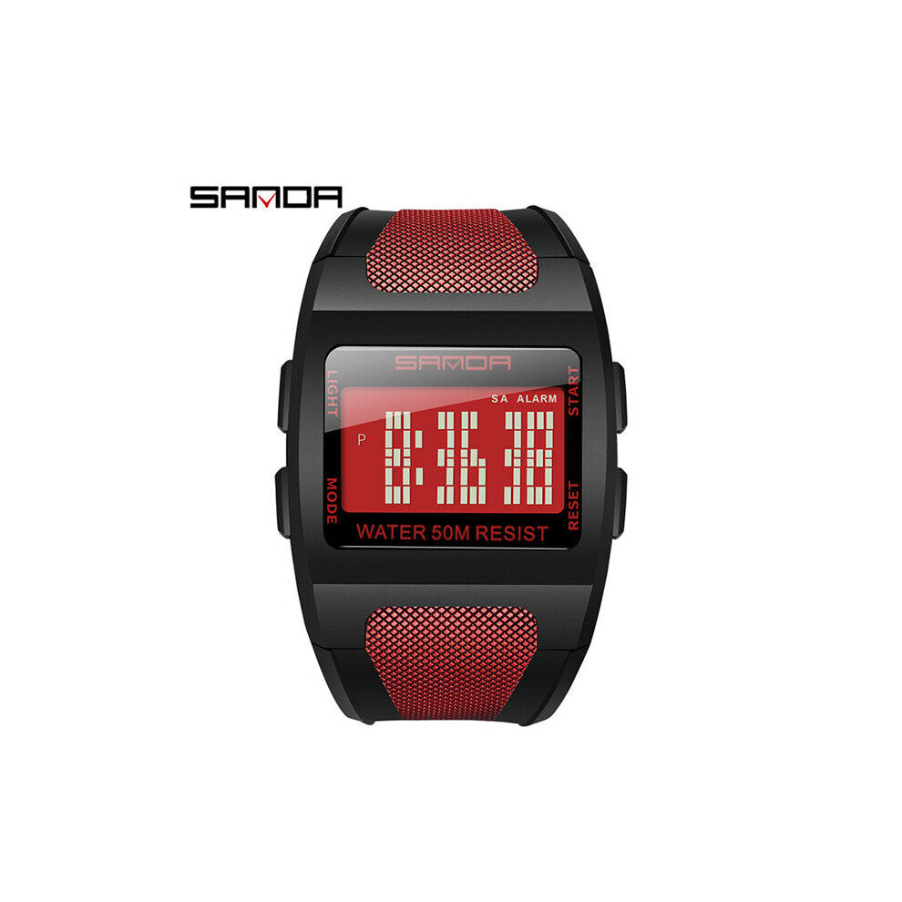 Sanda Top Men's Sports Watch Digital Waterproof Led Electronic Clock Reloj Hombre