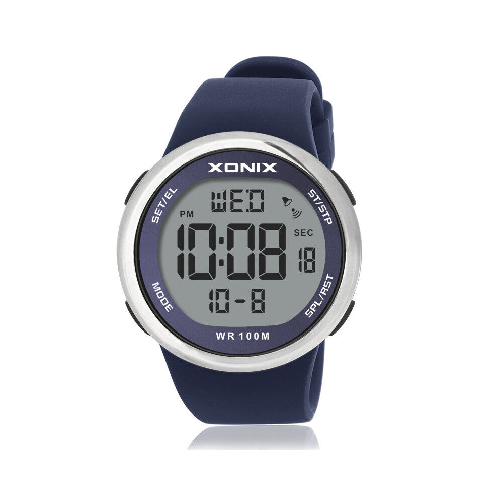 GOLDEN Men Military Sports Watches Swimming Diving Waterproof 100m LED Digital Alarm Clock Stopwatch GJ