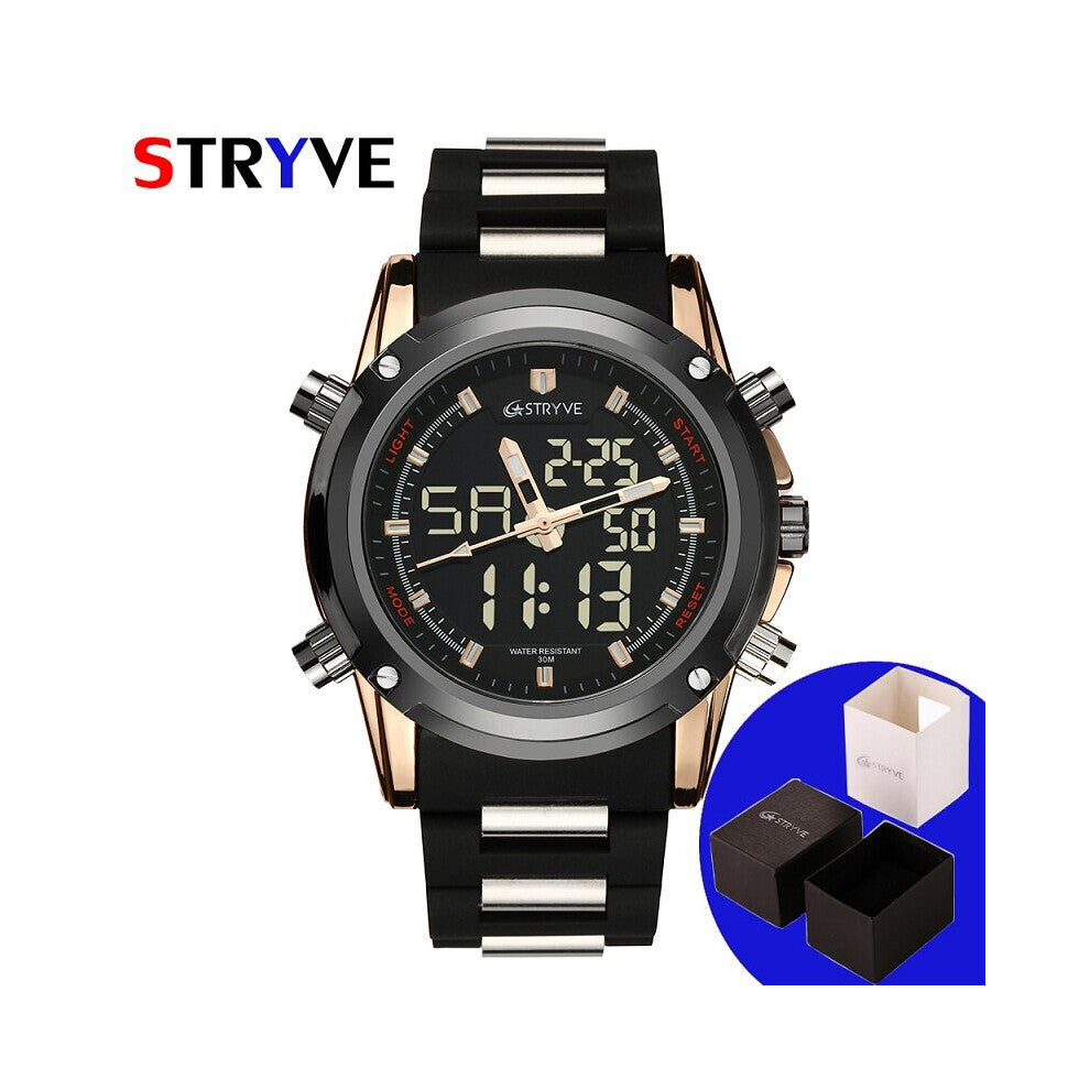 Relojes Hombre Men's Watches Quartz Analog Date Clock Sports Military Waterproof Watch Men Relogio Masculino